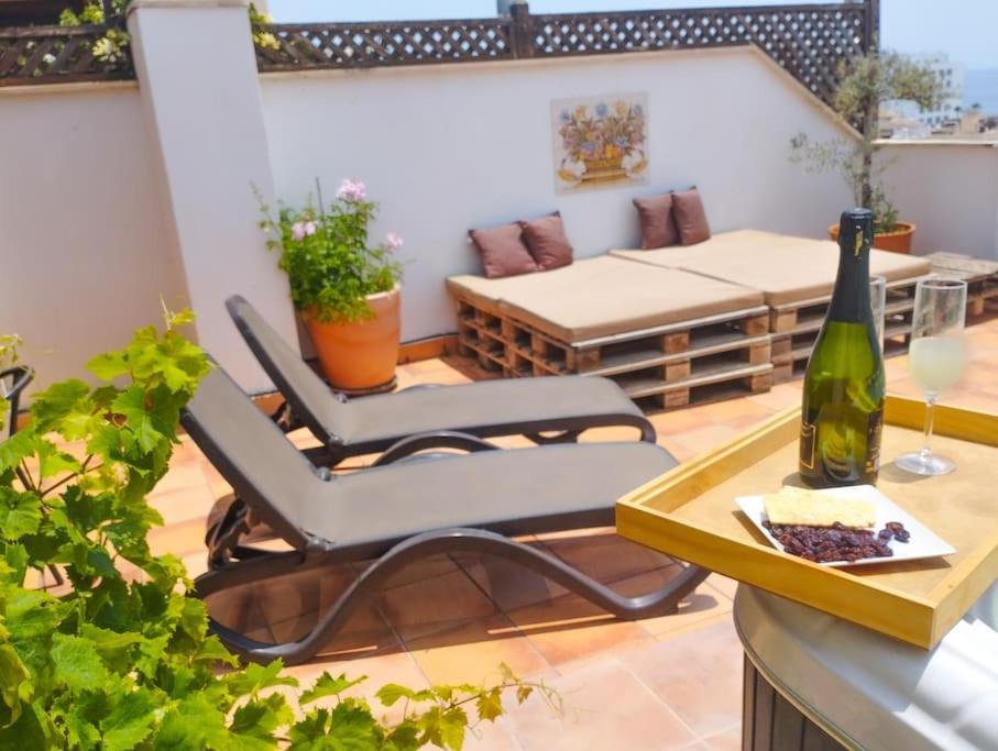 Penthouse With Jacuzzi And Spectacular Sea Views Apartment Nerja Luaran gambar